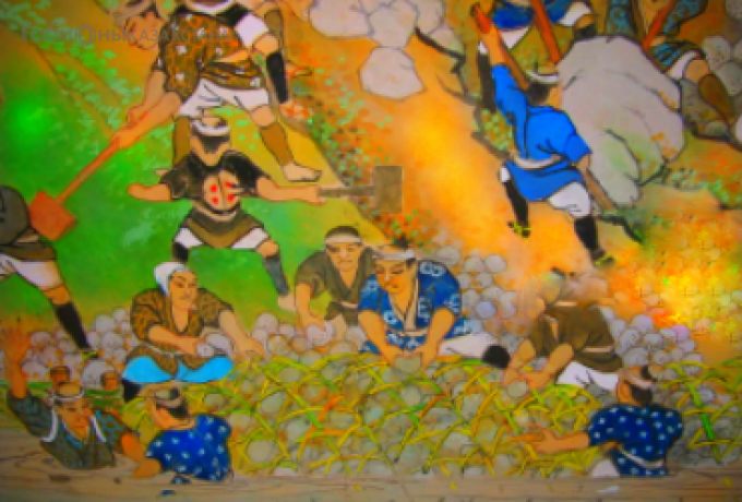 История габионов в Японии