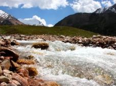 Селевые потоки сошли на реке Улкен Алматы