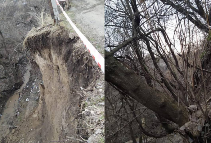 В Алматы который раз сошел оползень