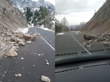 Дорогу к озеру Иссык и Тургеньскому ущелью закрыли